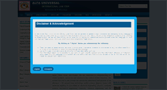 Desktop Screenshot of alfauniversallaw.com
